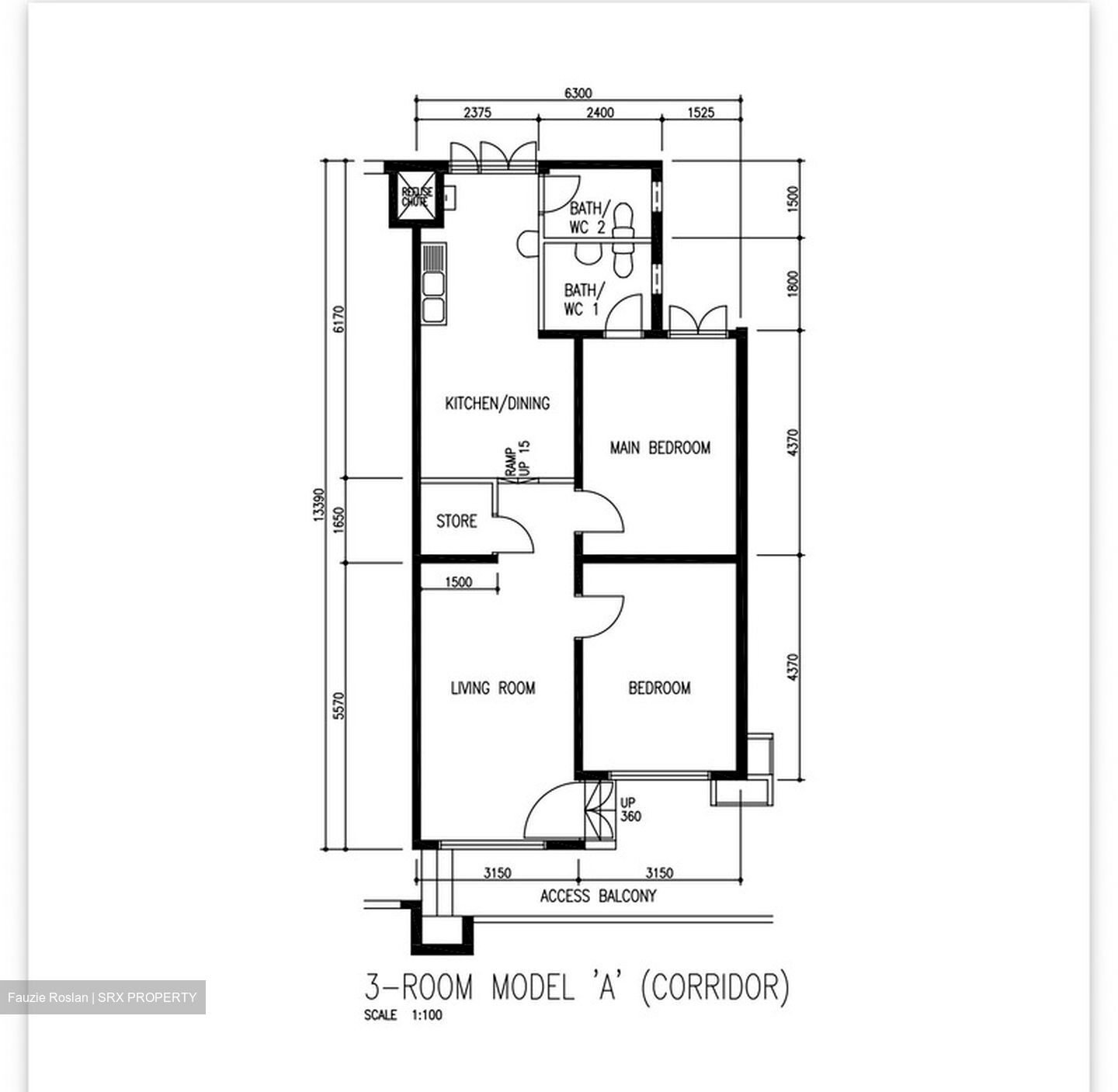 Blk 313 Woodlands Street 31 (Woodlands), HDB 3 Rooms #601016531